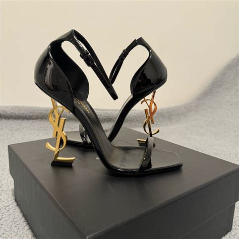 talons ysl|yves Saint Laurent platform heels.